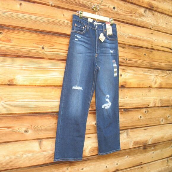 NWT Levi's Ribcage Straight Ankle Jeans - Picture 3 of 11